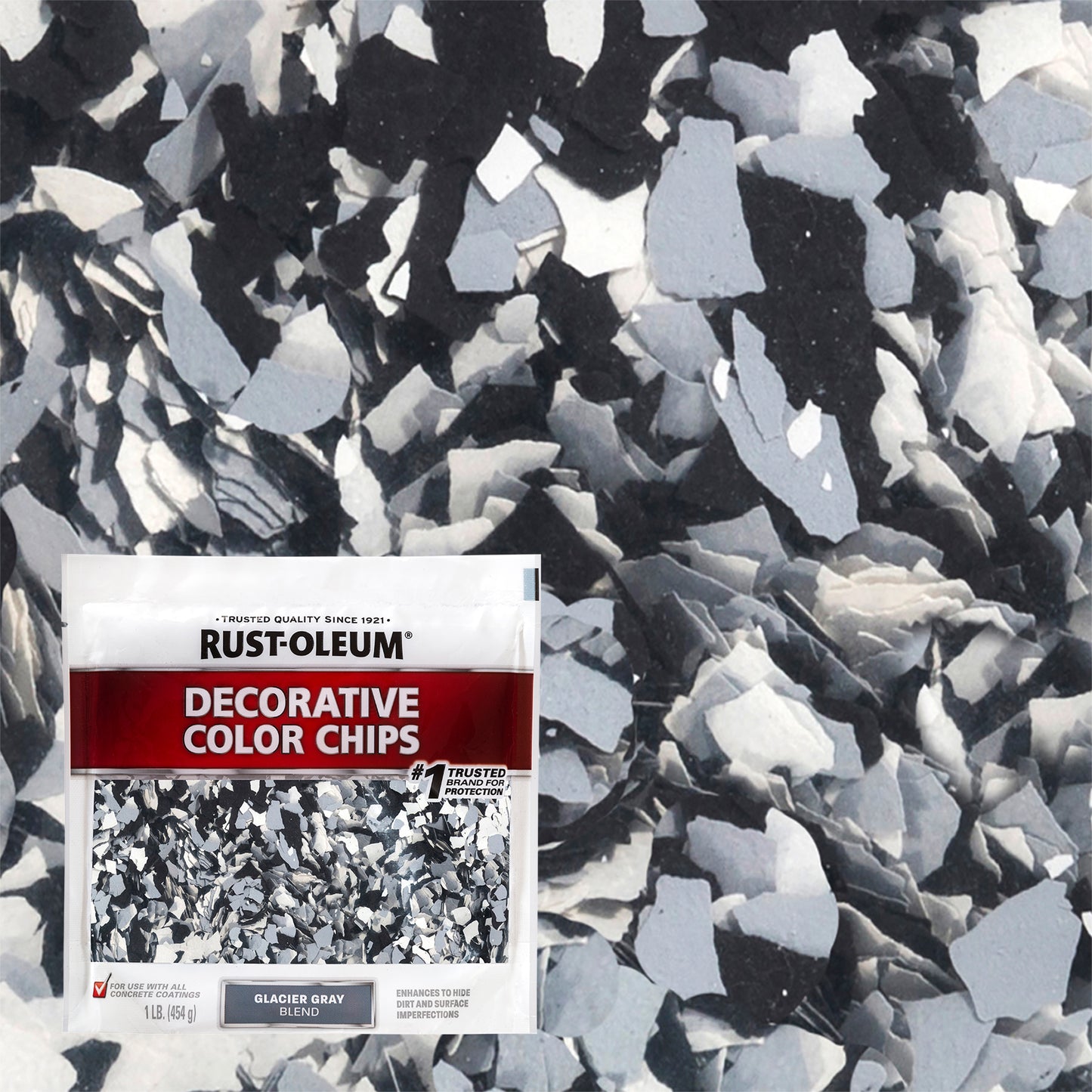 Rust-Oleum Decorative Color Chips 1LB
