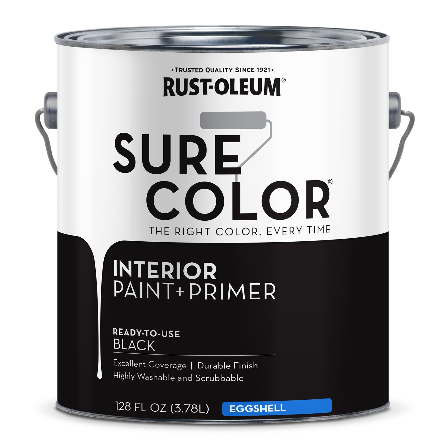 Rust-Oleum Sure Color Paint Eggshell Interior Wall Paint 1 Gallon