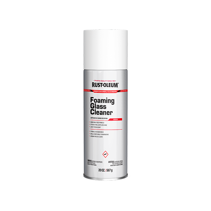 Rust-Oleum Foaming Glass Cleaner Aerosol 20oz