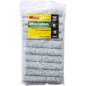 Whizz Microlon 3/8" Nap Mini Roller Cover 10PK