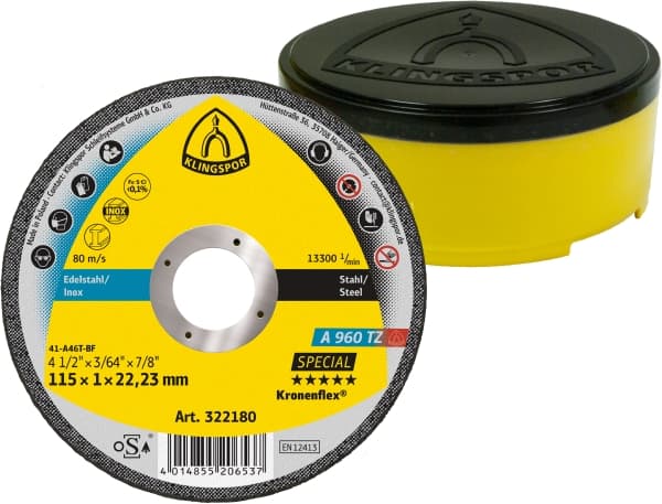 KLINGSPOR A960TZ Special 4.5" Thin Cut-Off Wheel