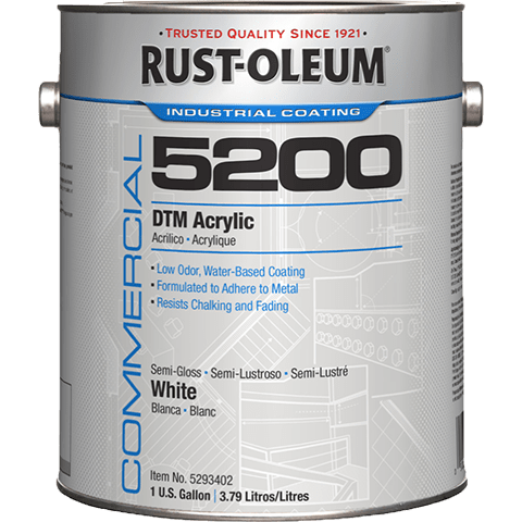 Rust-Oleum Commercial 5200 System DTM Acrylic Semi-Gloss