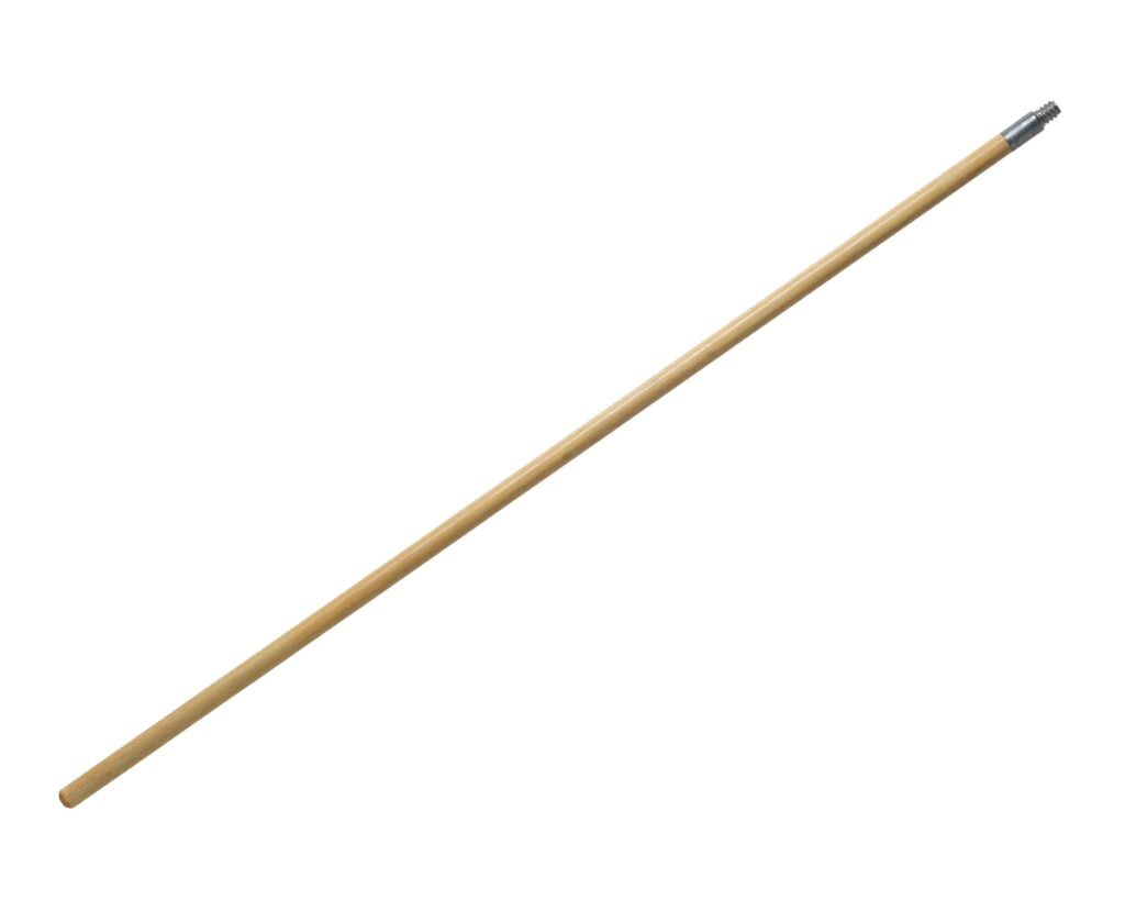 Wooden Extension Pole w/Metal Threaded Tip 15/16" x 60"