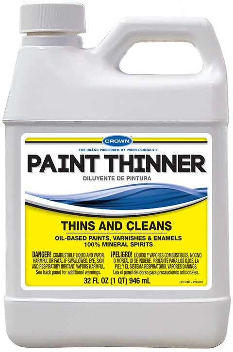 Crown Paint Thinner - Plastic Container