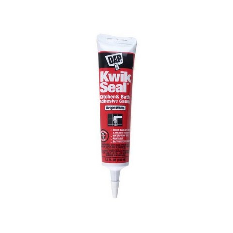 DAP Kwik Seal Kitchen & Bath Adhesive Caulk 5.5 oz.