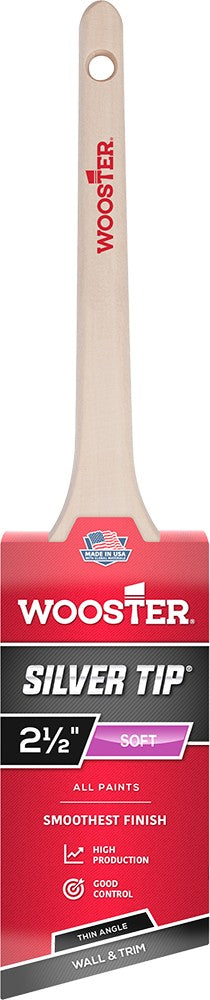 Wooster Silver Tip Thin Angle Sash Paint Brush