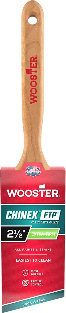 Wooster Chinex FTP Extra Firm Angle Sash Paint Brush