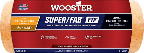 Wooster 9" Super/Fab FTP Roller Cover