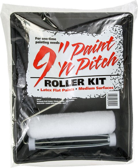 Wooster 9" Paint N Pitch Roller Kit