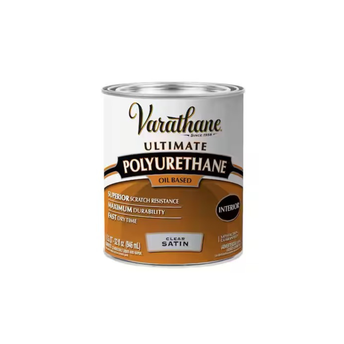 Varathane Ultimate Polyurethane Interior Wood Finish – Oil-Based Clear Coat