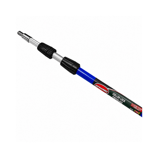 Dynamic 6'-18' HD Collar Lock Fiberglass Three Section Extension Pole