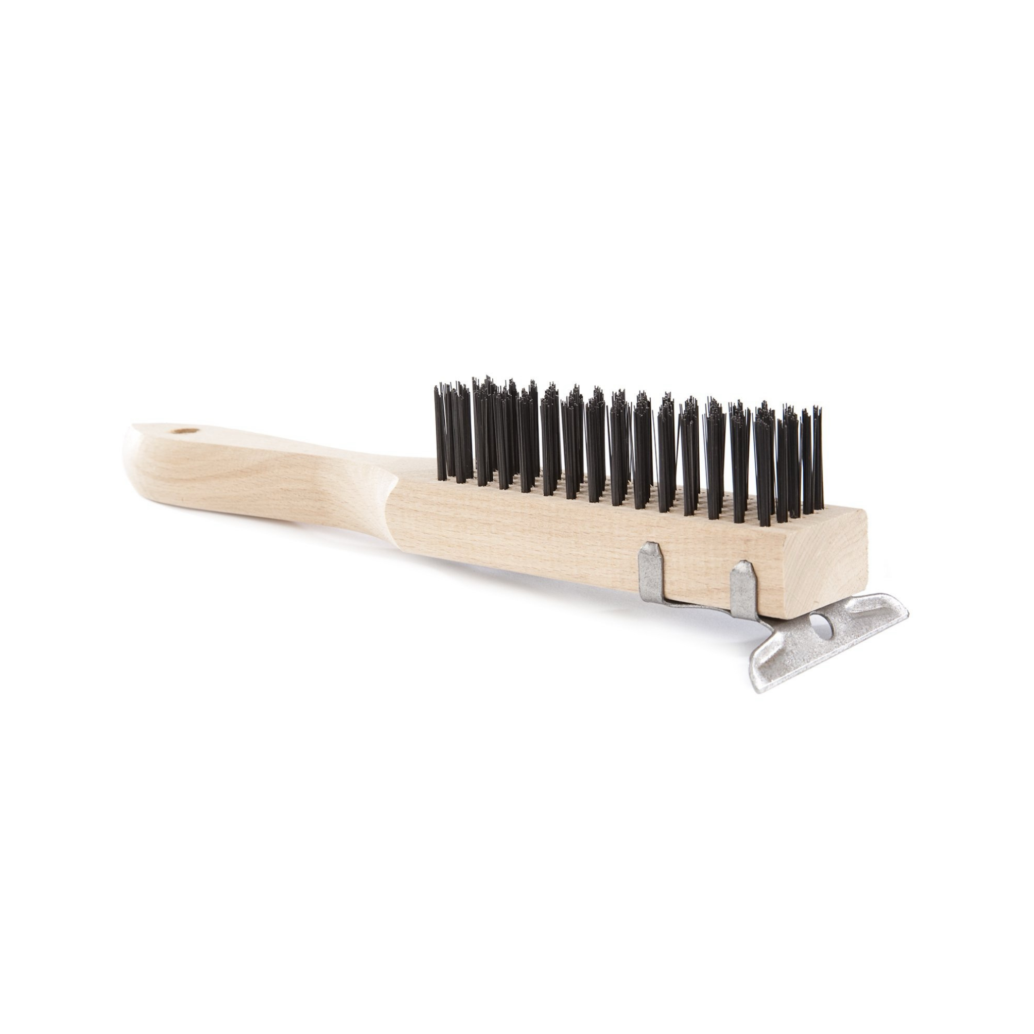 Dynamic Tempered Steel Wire Brush with Scraper