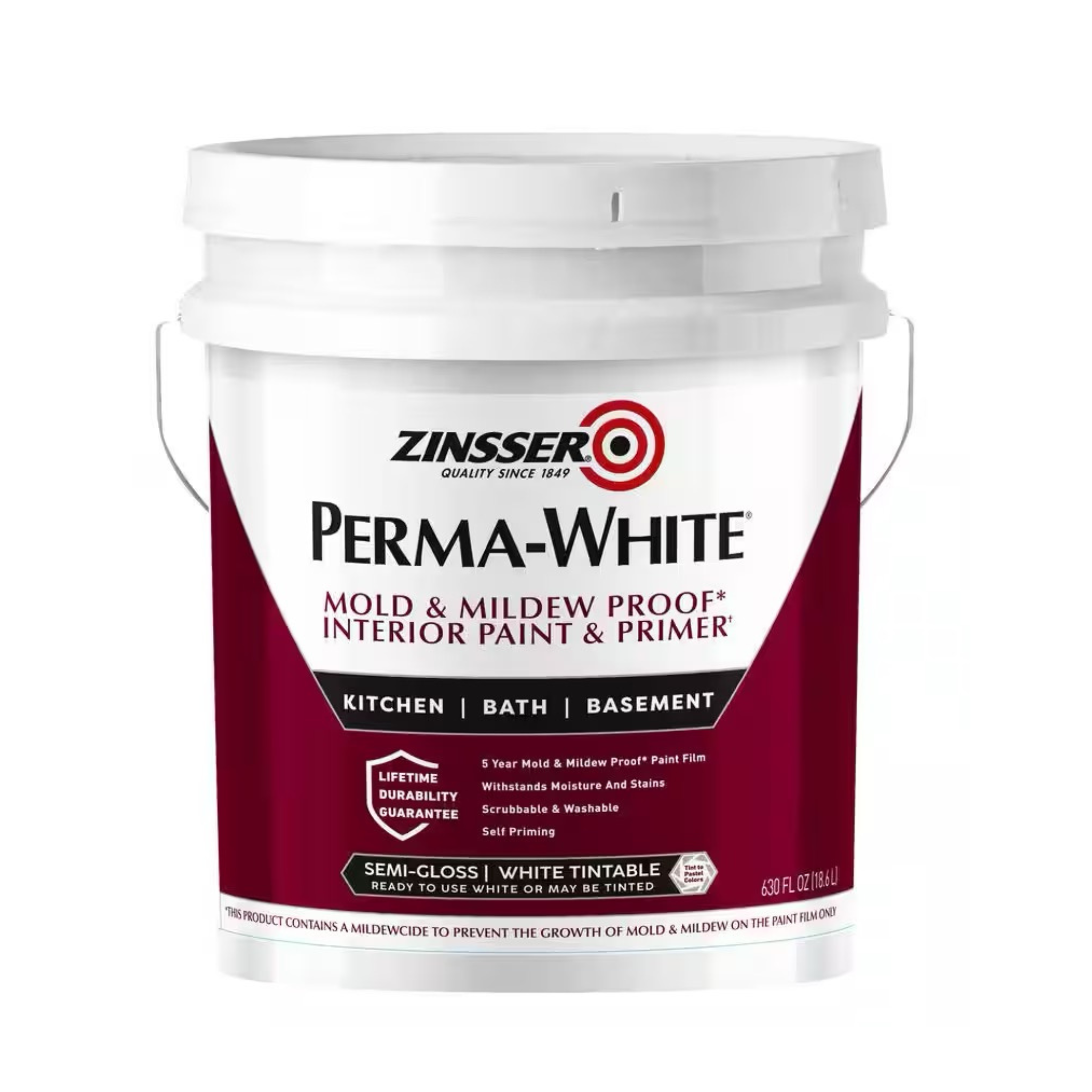 ZINSSER® PERMA-WHITE® Mold & Mildew-Proof Interior Paint