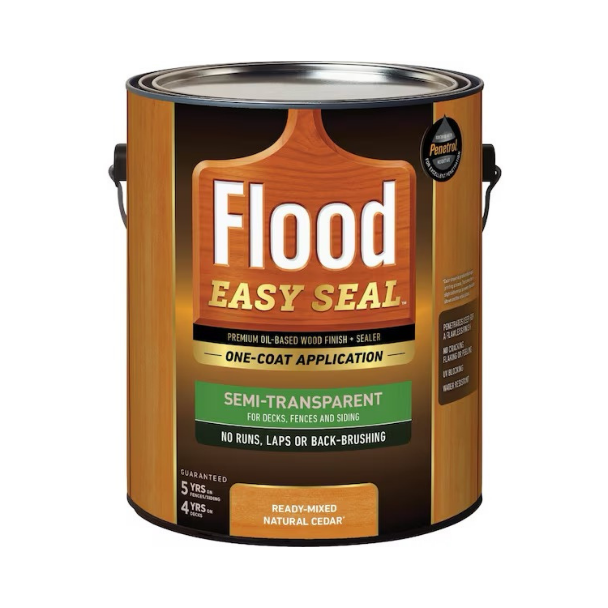 Flood Easy Seal™ Premium Oil-Based Wood Stain & Sealer, 1 Gallon