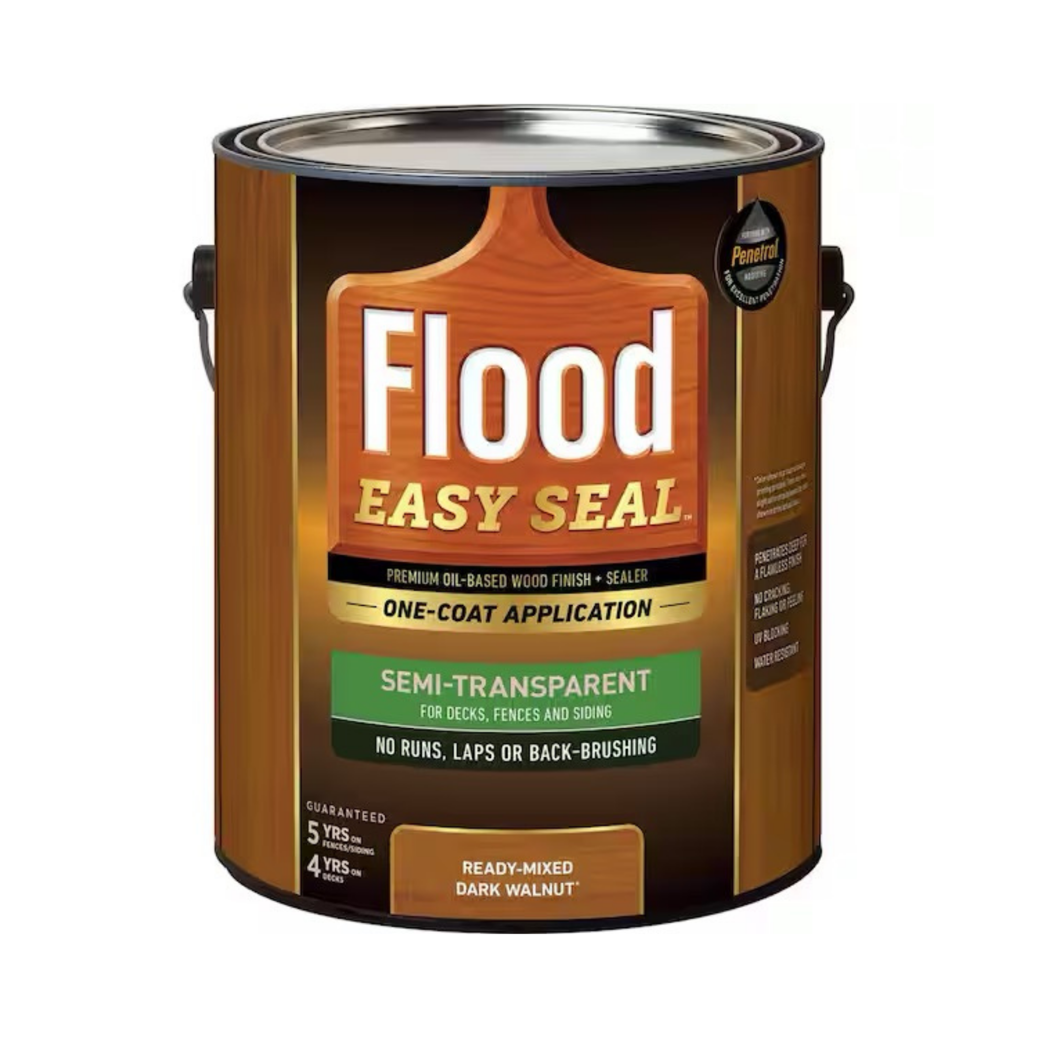 Flood Easy Seal™ Premium Oil-Based Wood Stain & Sealer, 1 Gallon