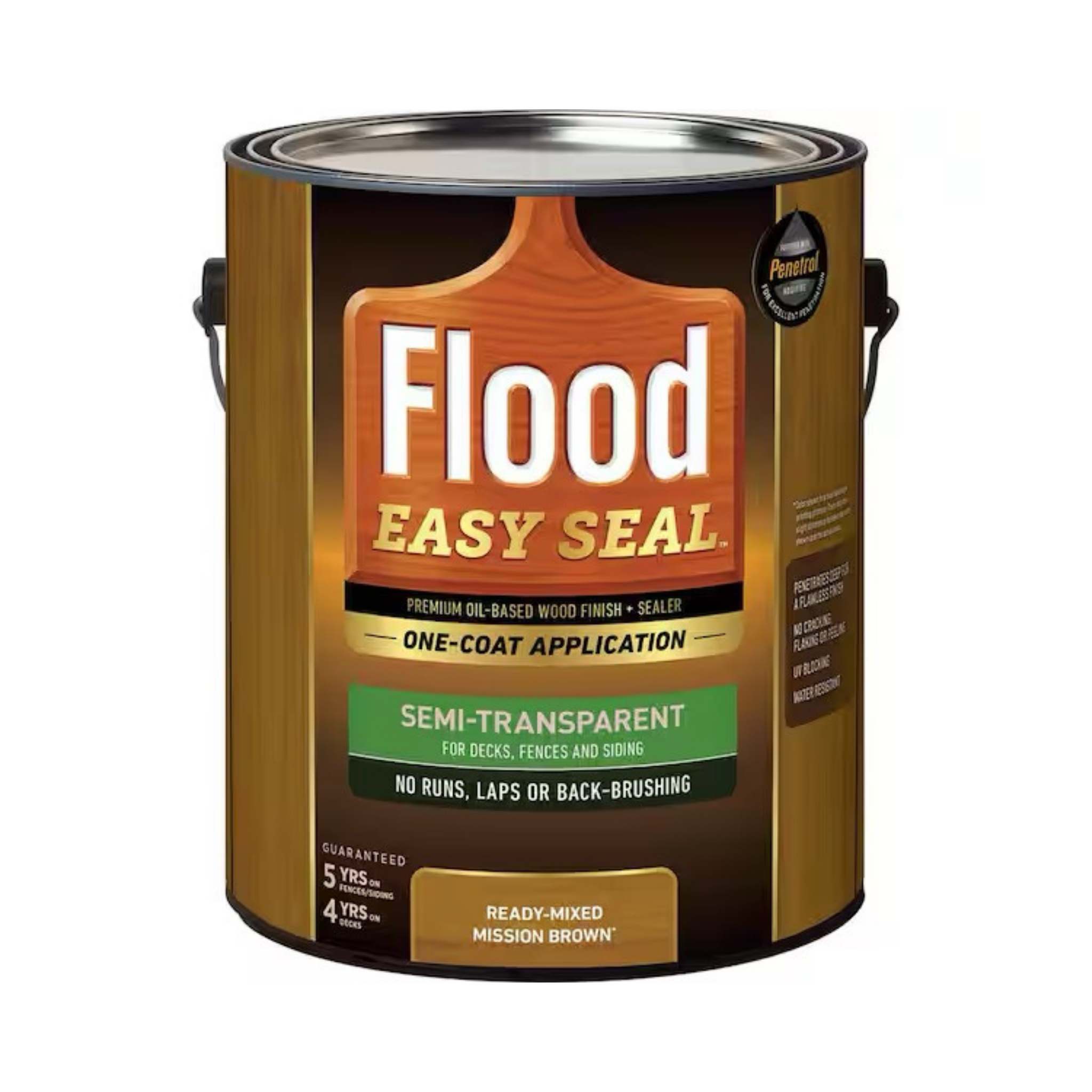 Flood Easy Seal™ Premium Oil-Based Wood Stain & Sealer, 1 Gallon