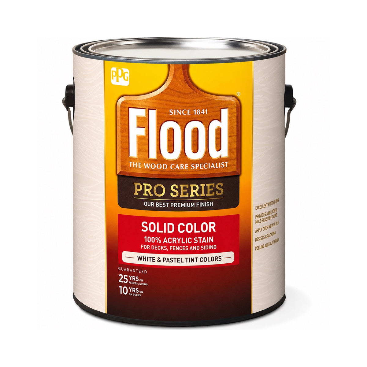 FLOOD® PRO Exterior 100% Acrylic Solid Stain