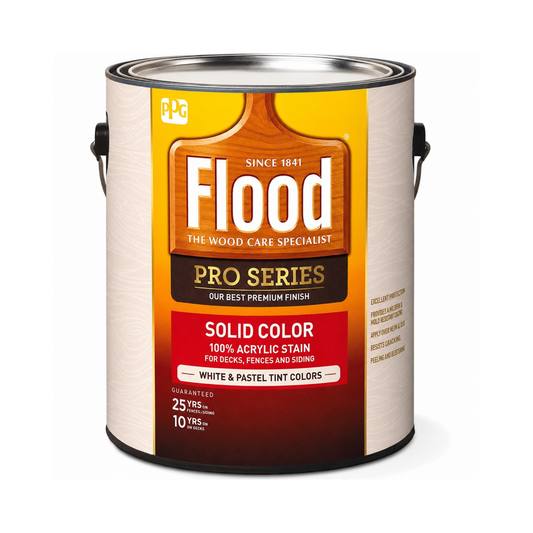 FLOOD® PRO Exterior 100% Acrylic Solid Stain