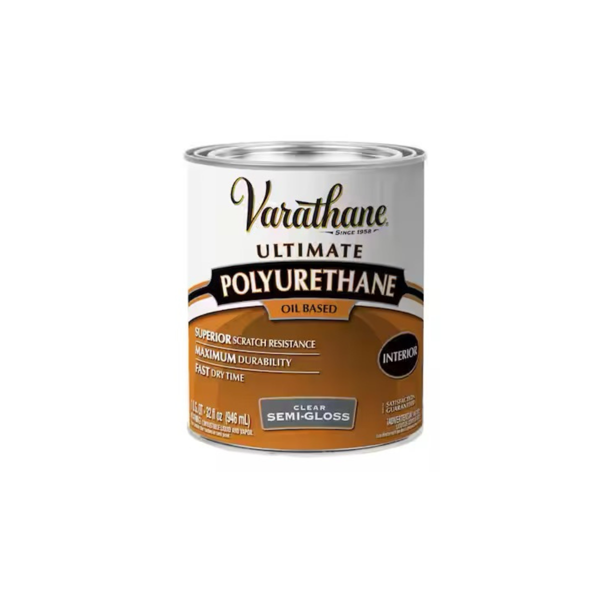 Varathane Ultimate Polyurethane Interior Wood Finish – Oil-Based Clear Coat