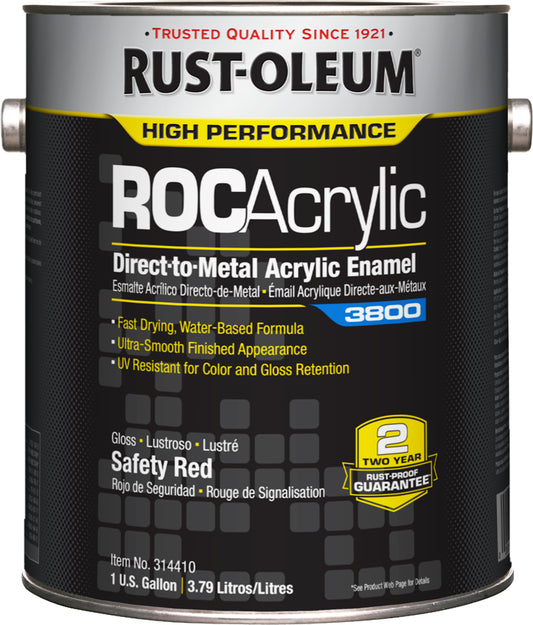 Rust-Oleum HIGH PERFORMANCE ROCAcrylic Direct-to-Metal Acrylic Enamel 3800