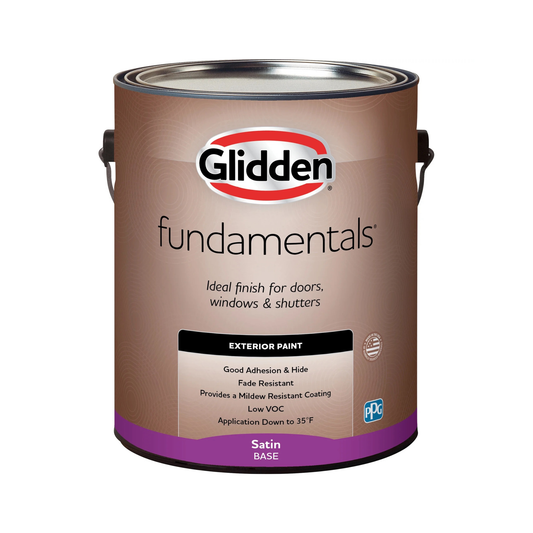 Glidden® Fundamentals™ Exterior Satin Paint