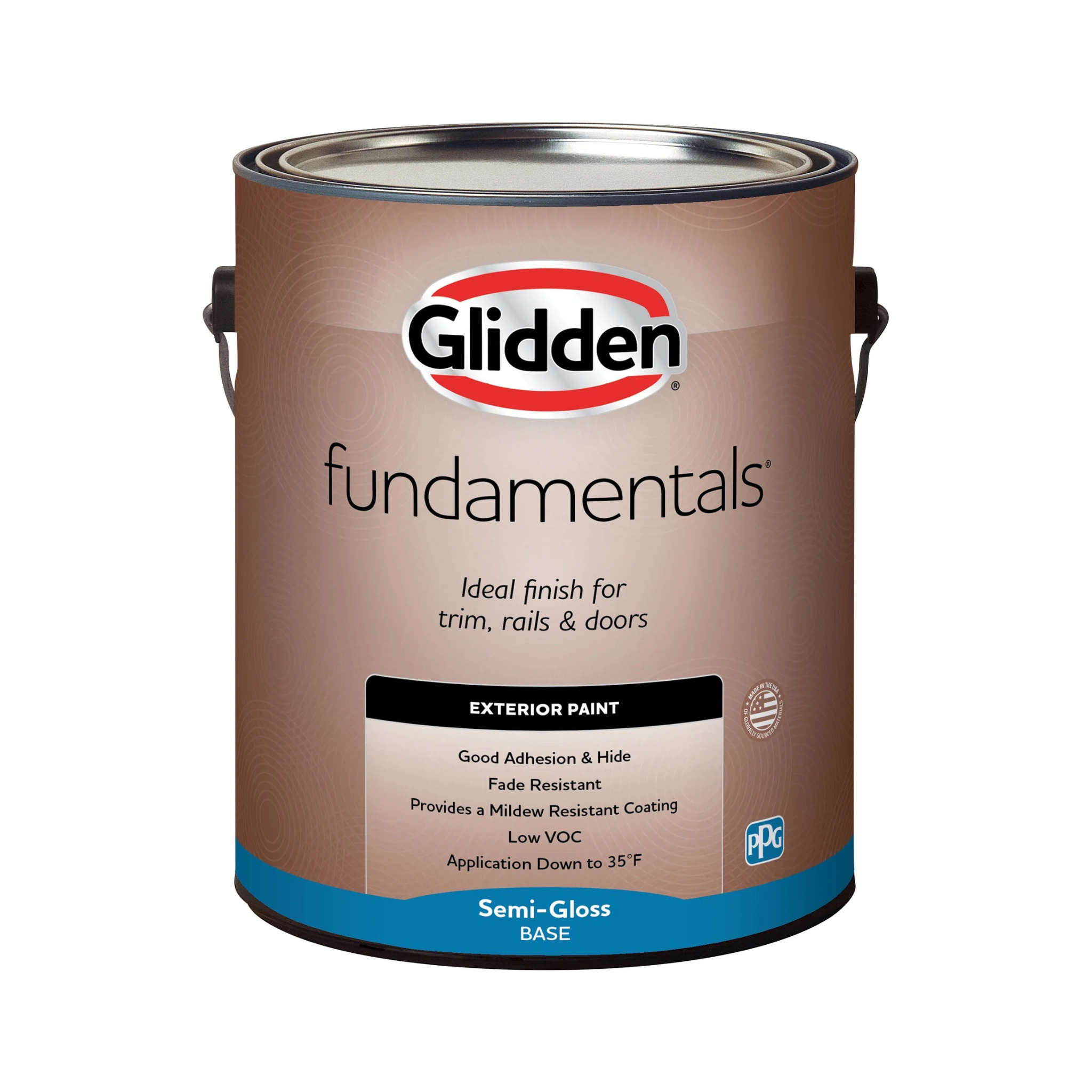 Glidden® Fundamentals™ Exterior Semi-Gloss Paint