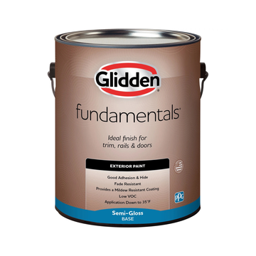 Glidden® Fundamentals™ Exterior Semi-Gloss Paint