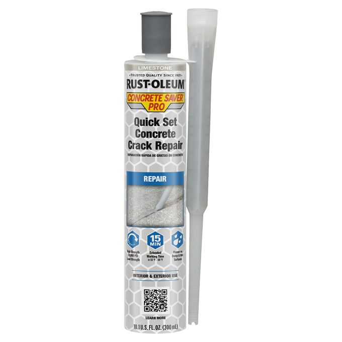 Rust-Oleum® Quick Set Concrete Crack Repair 8.6oz