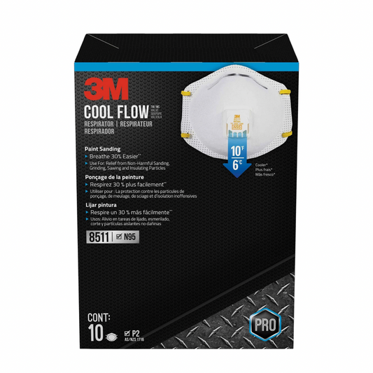 3M™ 8511 Respirator with COOL FLOW™ Valve