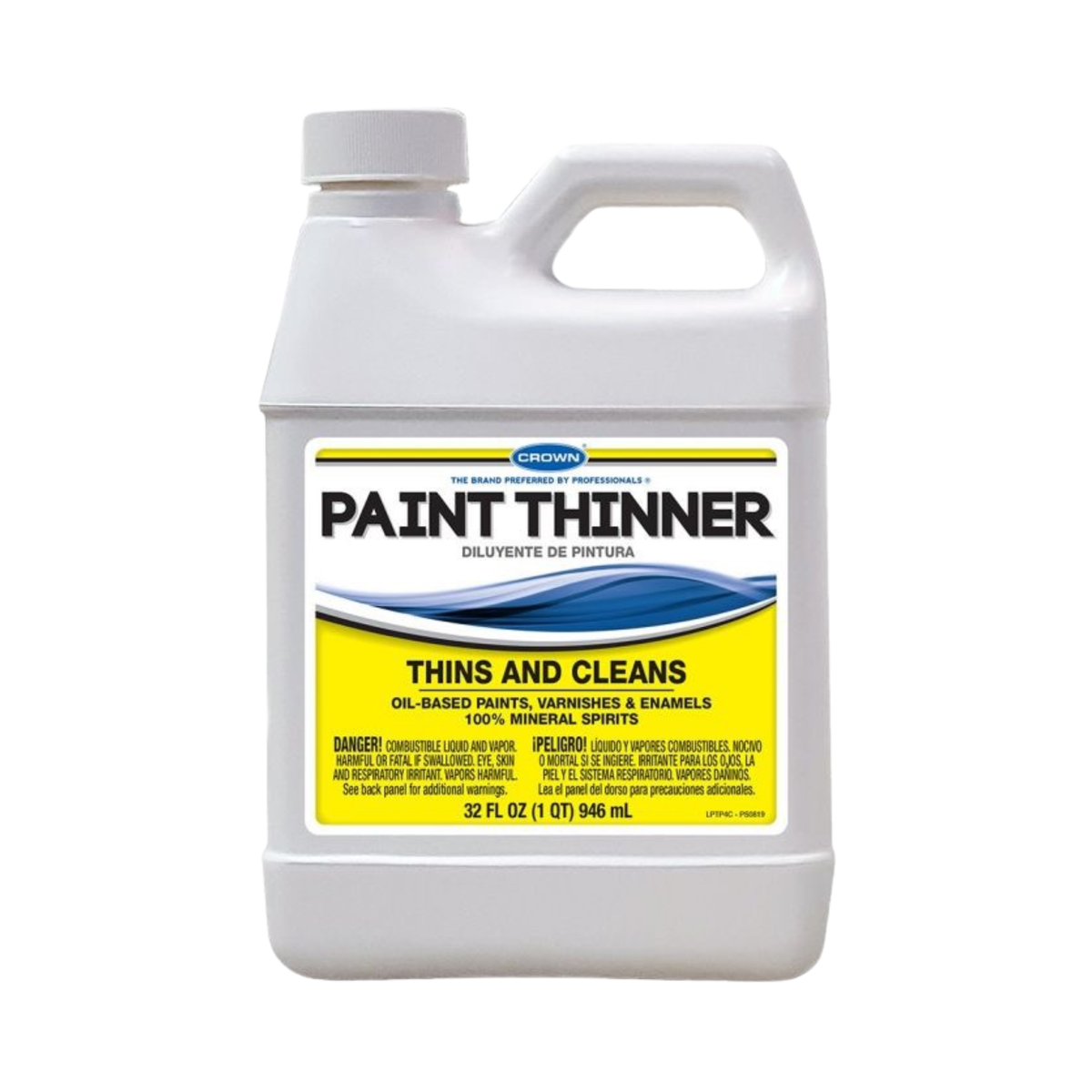 Crown Paint Thinner - Plastic Container
