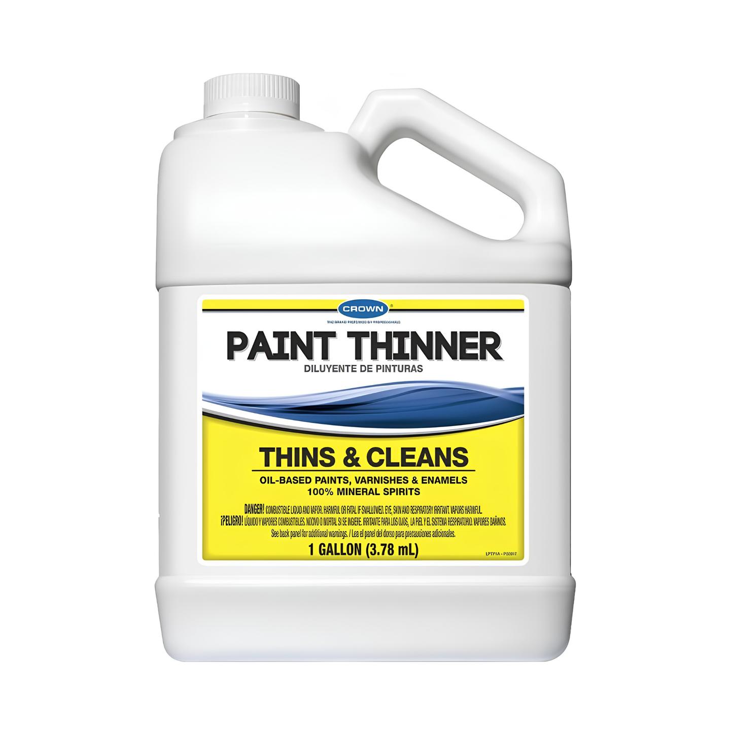 Crown Paint Thinner - Plastic Container