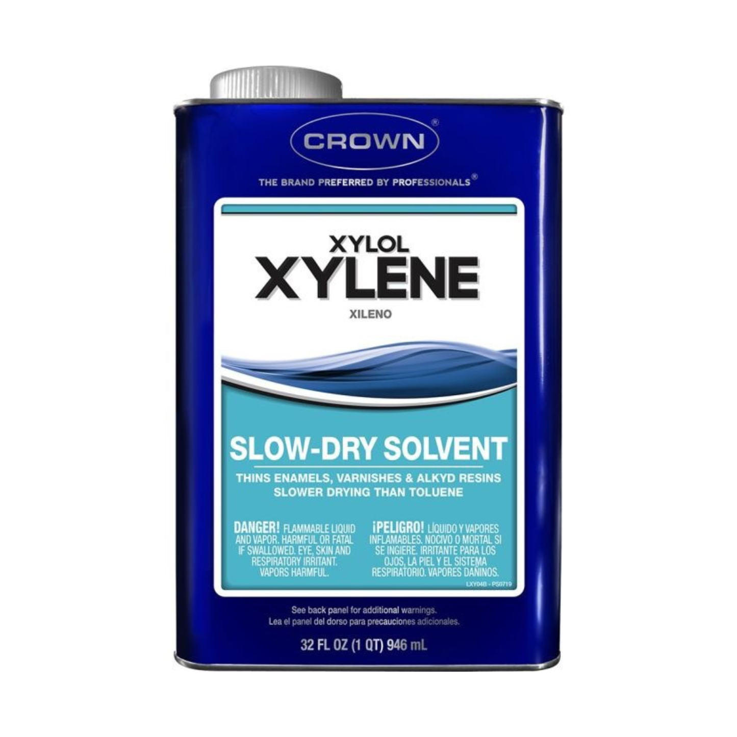 Crown Xylene Slow-Dry Solvent