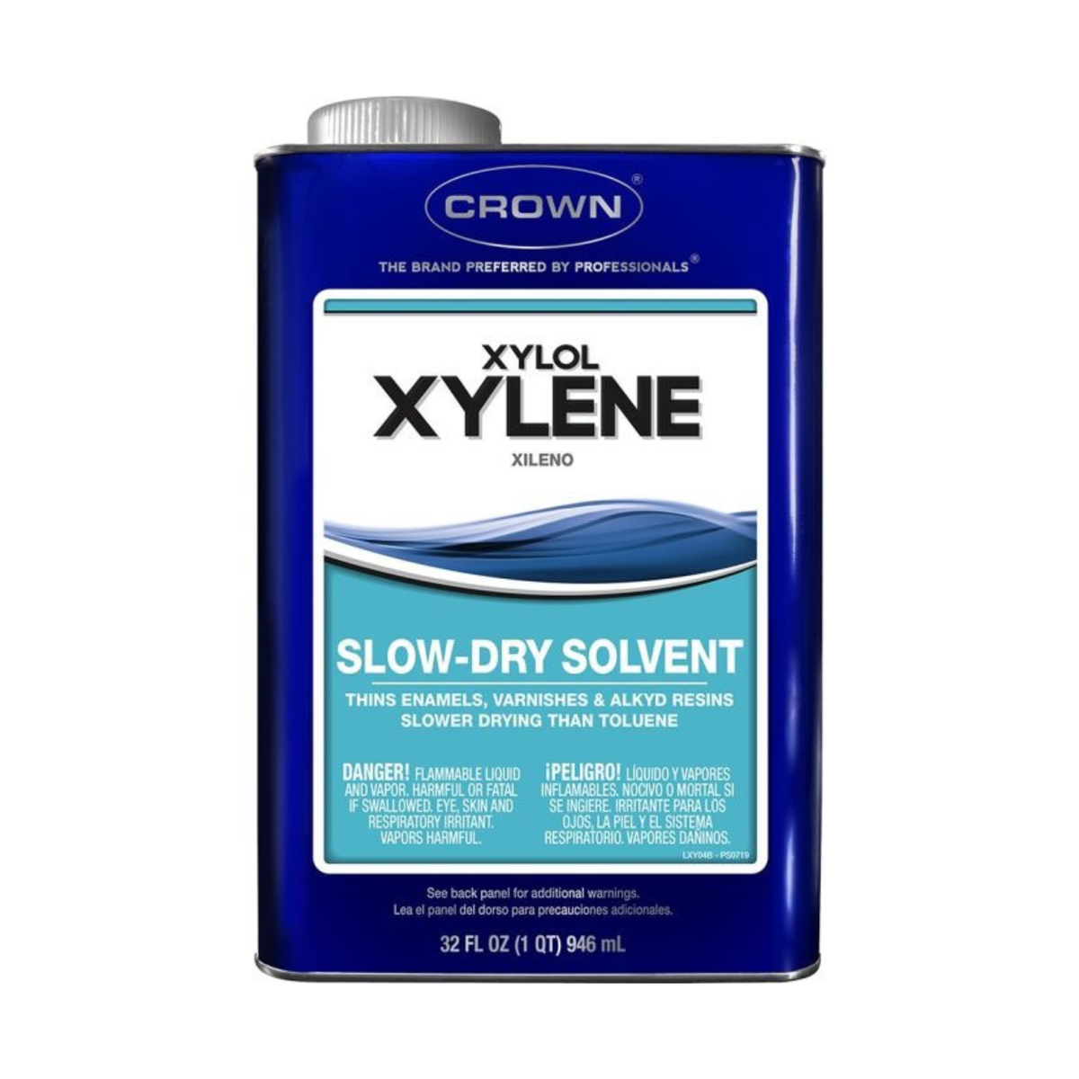 Crown Xylene Slow-Dry Solvent
