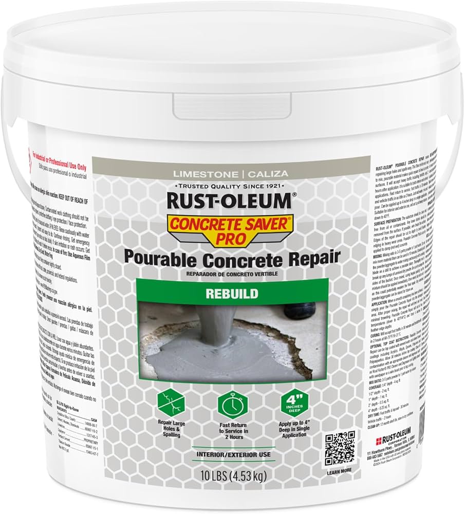 Rust-Oleum® Pourable Concrete Repair 10lb