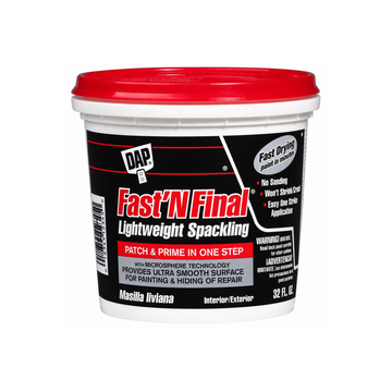 Dap Fast'N Final Lightweight Spackling