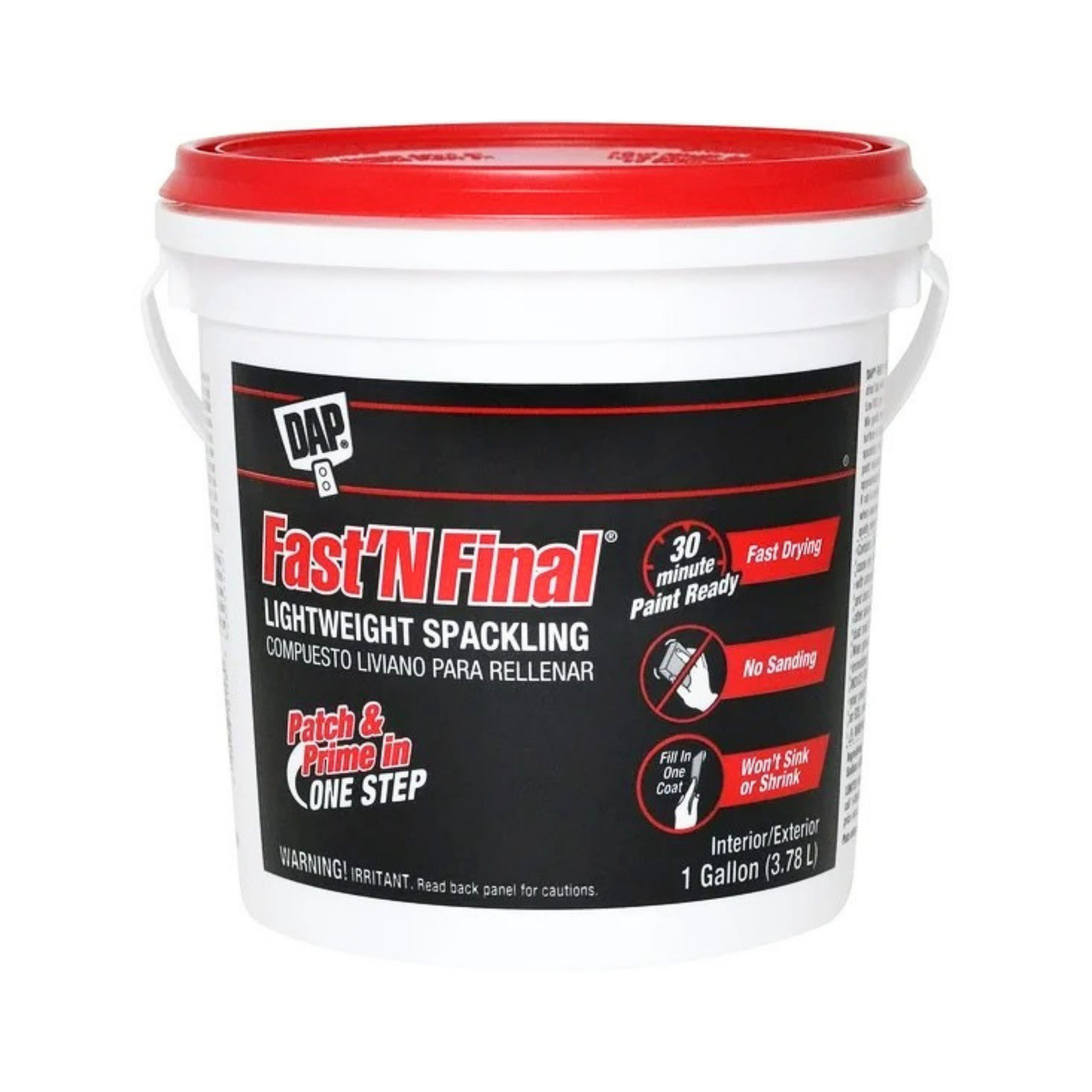 Dap Fast'N Final Lightweight Spackling