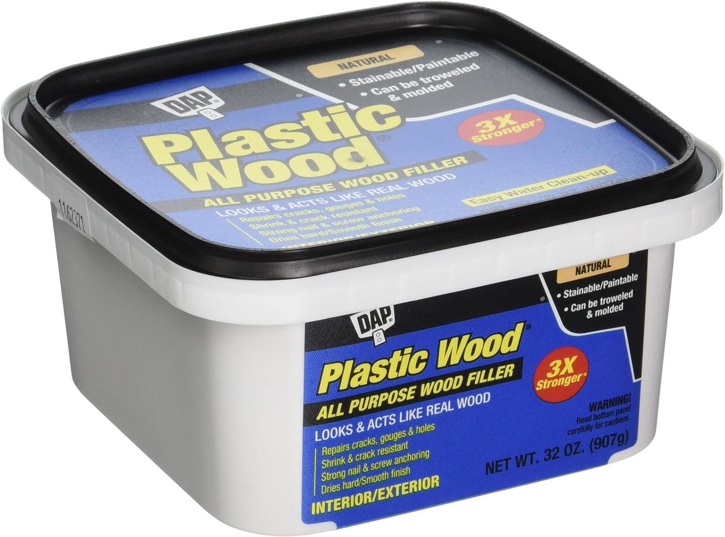 DAP Natural Plastic Wood Latex All Purpose Wood Filler 32oz