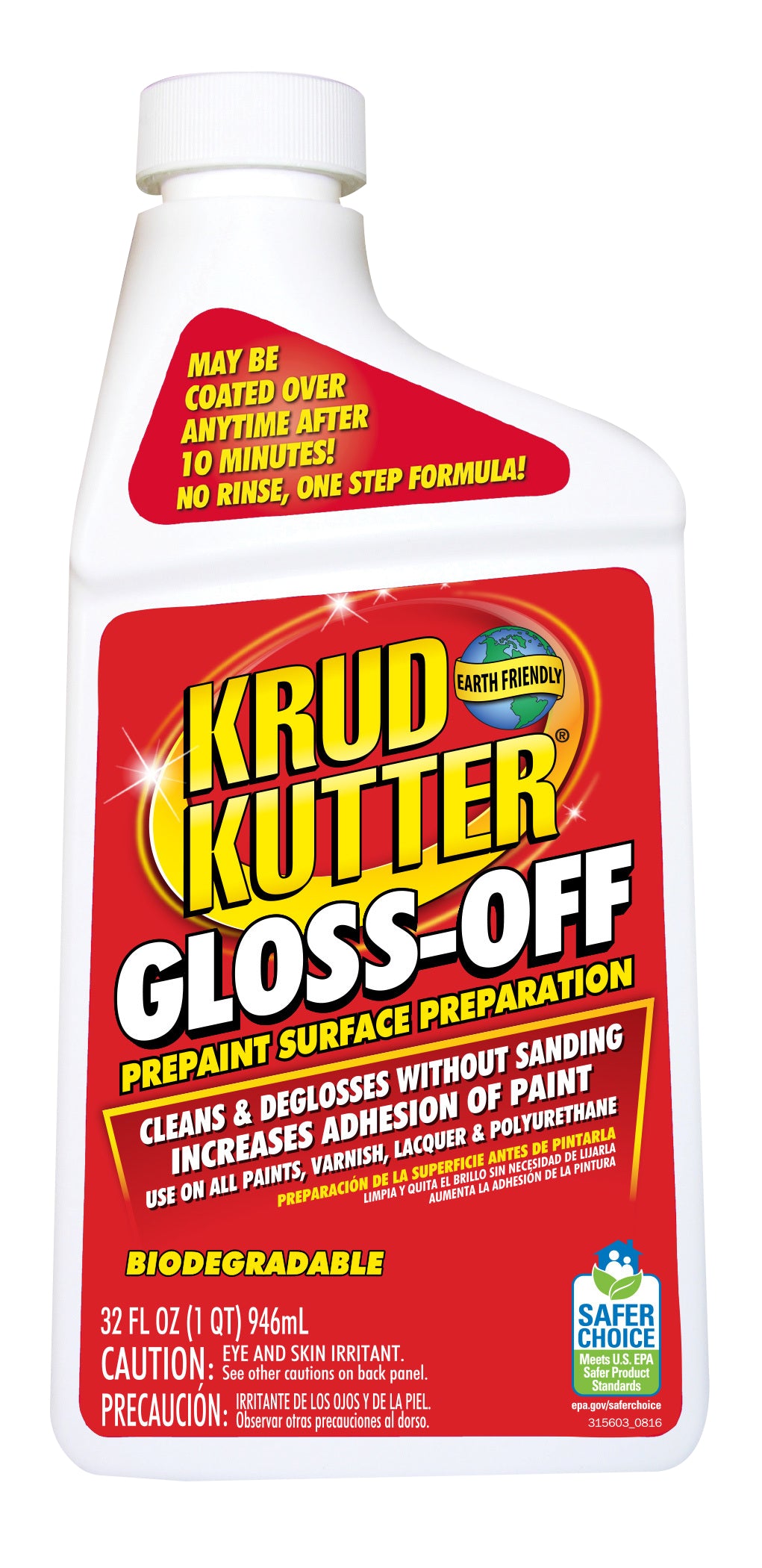 KRUD KUTTER Gloss-Off Prepaint Surface Preparation