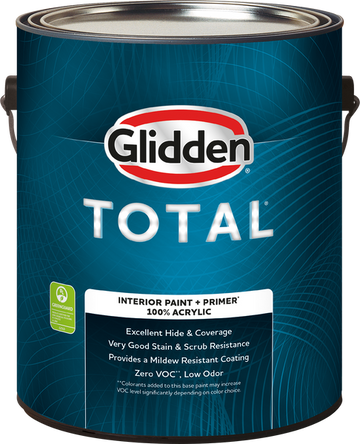 Glidden® Total™ Interior Paint + Primer Flat