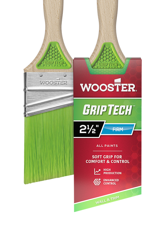 Wooster GripTech Firm Polyester Brush