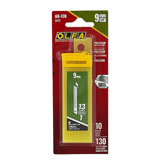 OLFA 9mm Precision Snap-Off Blades 10PK