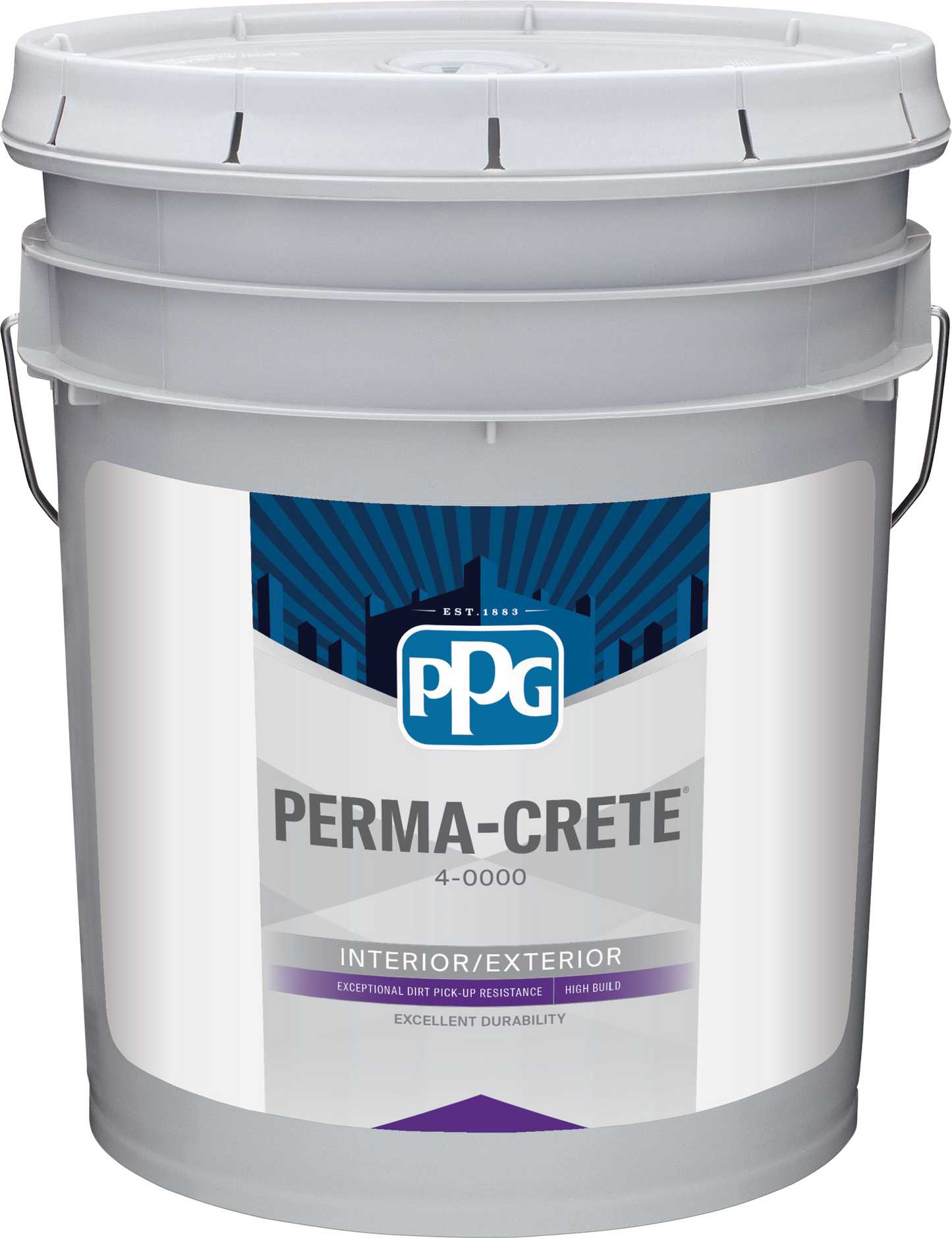 Perma-Crete High Build Textured Finish Flat 5 Gallons