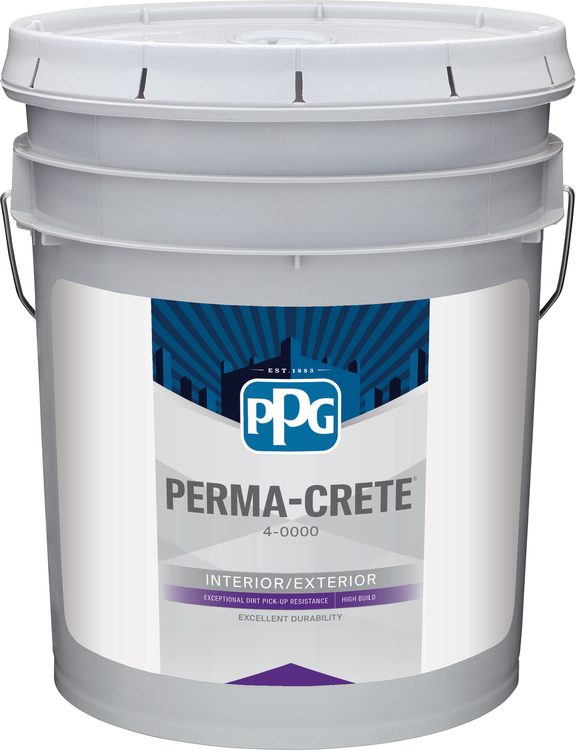Perma-Crete High Build Textured Finish Flat 5 Gallons