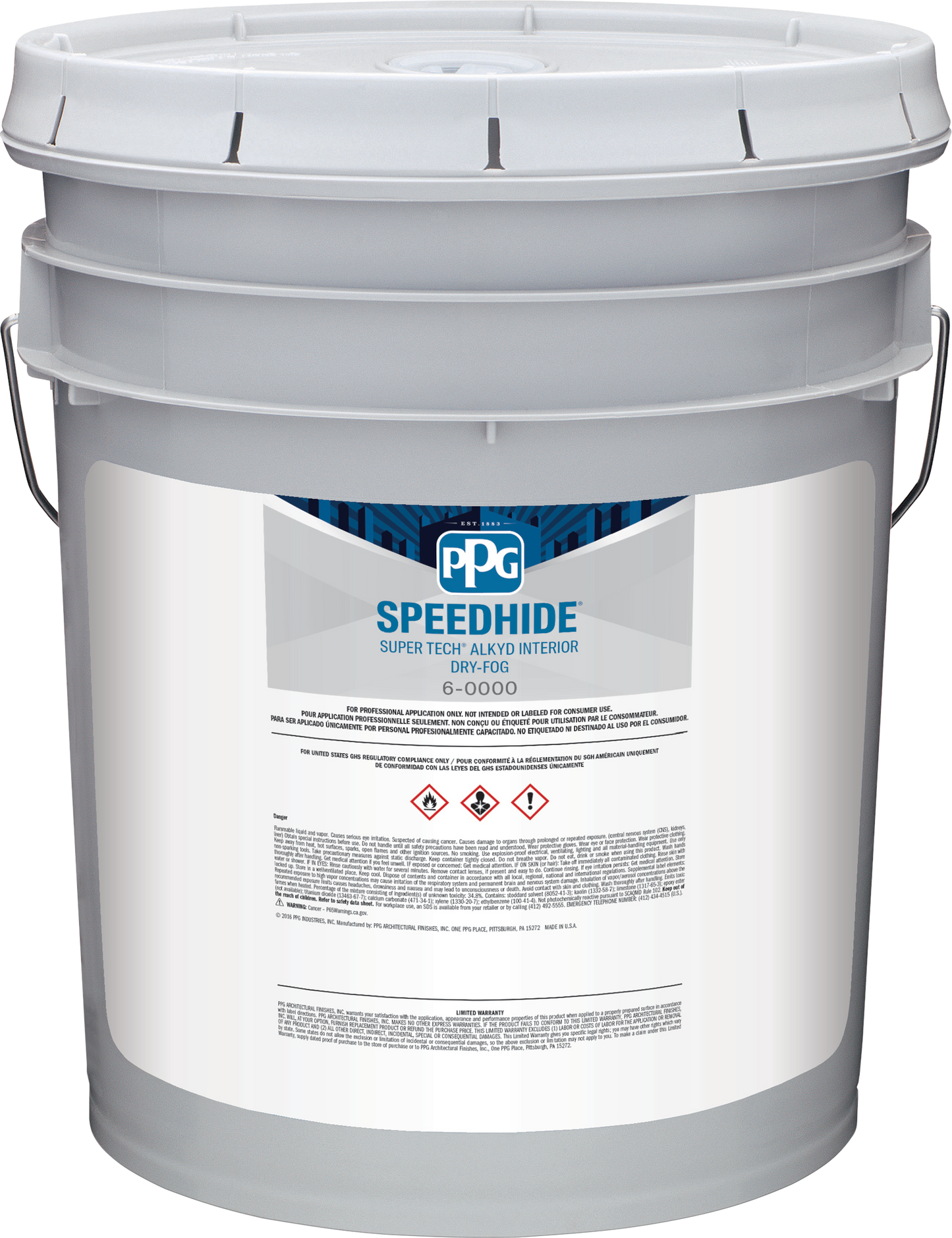 Pittsburgh Paints Co. SPEEDHIDE® SUPER TECH® Interior Latex Flat Dry-Fog