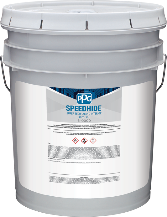 Pittsburgh Paints Co. SPEEDHIDE® SUPER TECH® Interior Latex Flat Dry-Fog