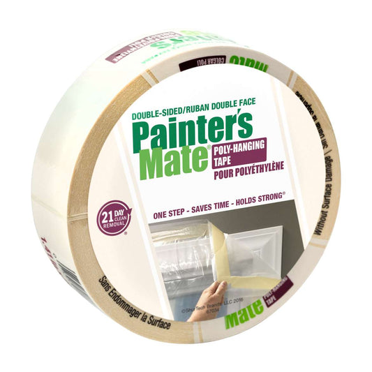 Painter’s Mate® Double-Sided Poly-Hanging Tape