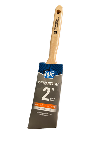 PPG PROVANTAGE® Nylon/Polyester Paint Brush – Angle Sash & Flat Sash