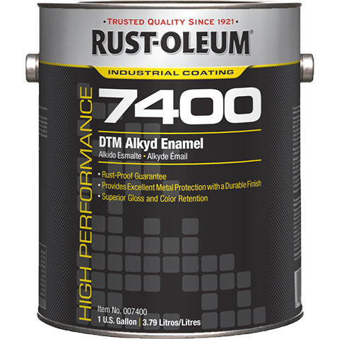 Rust-Oleum 7400 SYSTEM DTM ALKYD ENAMEL (450 VOC)