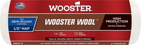 Wooster Wool 9" Roller Covers