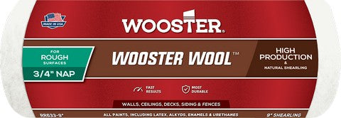 Wooster Wool 9" Roller Covers